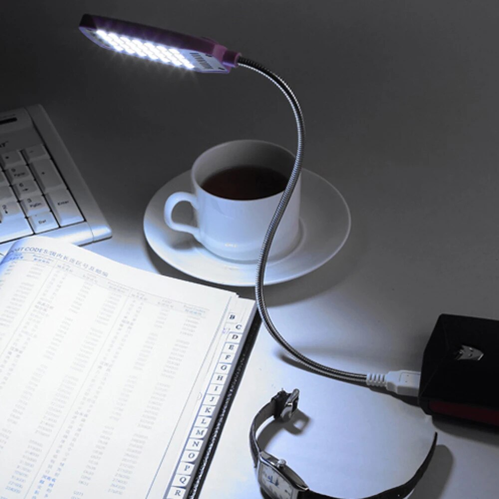 Book Lights Book Reading lamp LED Night light USB 5V Eye Protection Desk Table lighting For PC Notebook Power Bank Study Work