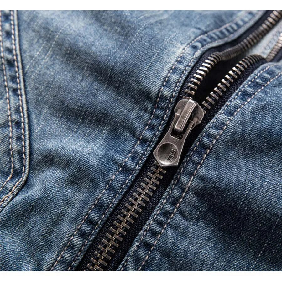 New Retro Classics Denim Jacket Men Vintage Clothes Casual Slim Jackets Men's Coat Jeans Jackets Plus Size M-3XL - KAISERINC