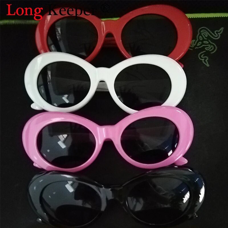 Goggles Glasses Men Retro Brand Designer Oval Sunglasses Female Male Sun Glasses UV400 gafas de sol mujer
