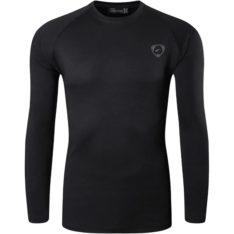 Jeansian Men's UPF 50+ UV Sun Protection Outdoor Long Sleeve Tee Shirt Tshirt T-Shirt Beach Summer LA245 Navy2