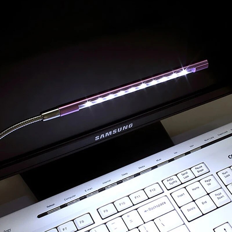 Book Lights Book Reading lamp LED Night light USB 5V Eye Protection Desk Table lighting For PC Notebook Power Bank Study Work