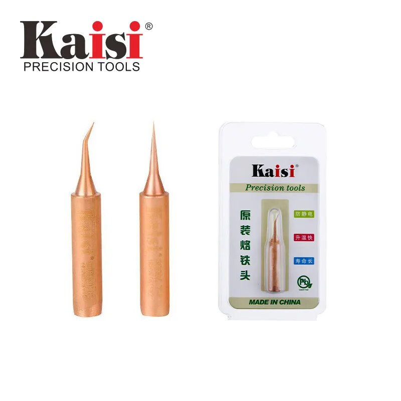 Kaisi Original 900M-T-I 900M-T-IS Oxygen-free Copper Soldering Iron Tip For Solder Station Tools