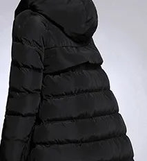 2020 womens winter thick down coats black navy blue army green red  8XL size  clothes female  long jackets for women winter - KAISERINC