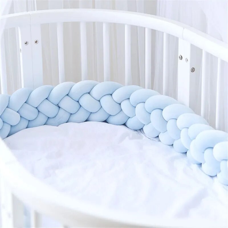 2.2M/3M Baby Bed Bumper Baby Bumper for Boys Girls Baby Cot Bumper Crib Protector cuna para bebe Room Decor