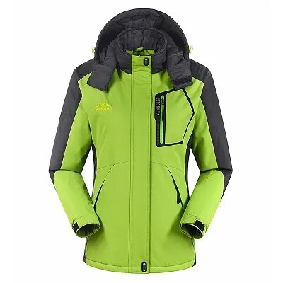 Outdoor Winter Women Skiing Jackets Snowboarding Jacket Colorful Windproof Breathable Ski Hiking Jackets Girls Warm Coat -30 Deg - KAISERINC