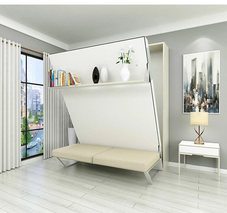 linen fabric  bed frame soft electric sofa wall Bed Home Bedroom Furniture camas lit muebles de dormitorio yatak mobilya quarto
