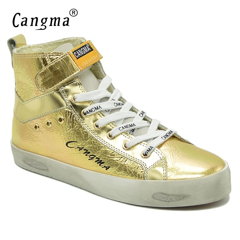 Custom Name Logo Designer Women Men Sneakers Genuine Leather Casual Shoes P359