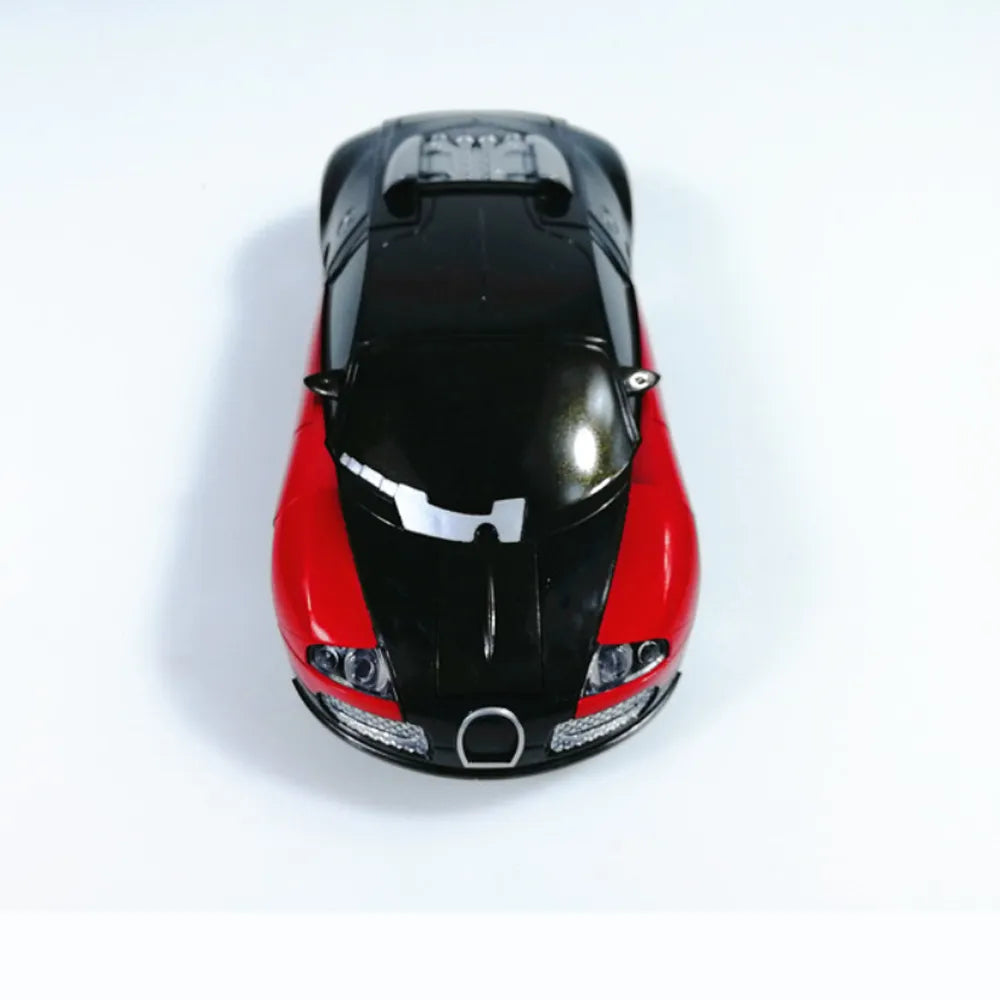 Electronic Deformation Music Car Toys Cool Light Transformer Robot Car Toys Univeral Wheel Glowing Kids Children Gift