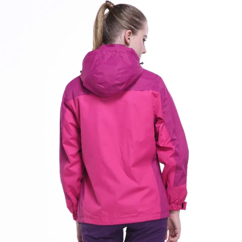 Outdoor Winter Women Skiing Jackets Snowboarding Jacket Colorful Windproof Breathable Ski Hiking Jackets Girls Warm Coat -30 Deg - KAISERINC