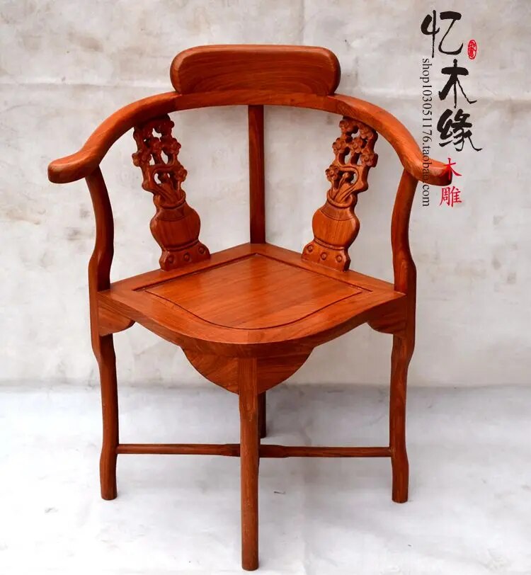 Mahogany furniture, Chinese antique rosewood wood wings lover Taiwan leisure chair small round table special offer