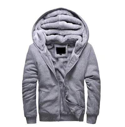 Mountainskin Winter Soft Men's Jackets Solid Casual Men's Tracksuits Fleece Warm Homme Hoodies Thick Men's Sportswear,EDA163 - KAISERINC