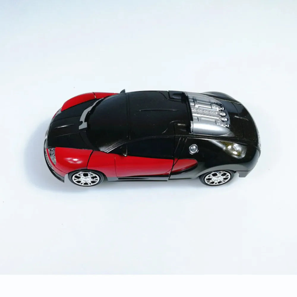 Electronic Deformation Music Car Toys Cool Light Transformer Robot Car Toys Univeral Wheel Glowing Kids Children Gift