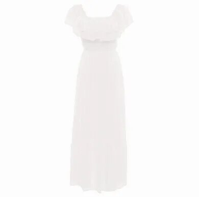 2023 Summer women ruffles Bohemian long dress,vestidos femininos,tropical casual chiffon dress girl dresses for women 2023 - KAISERINC
