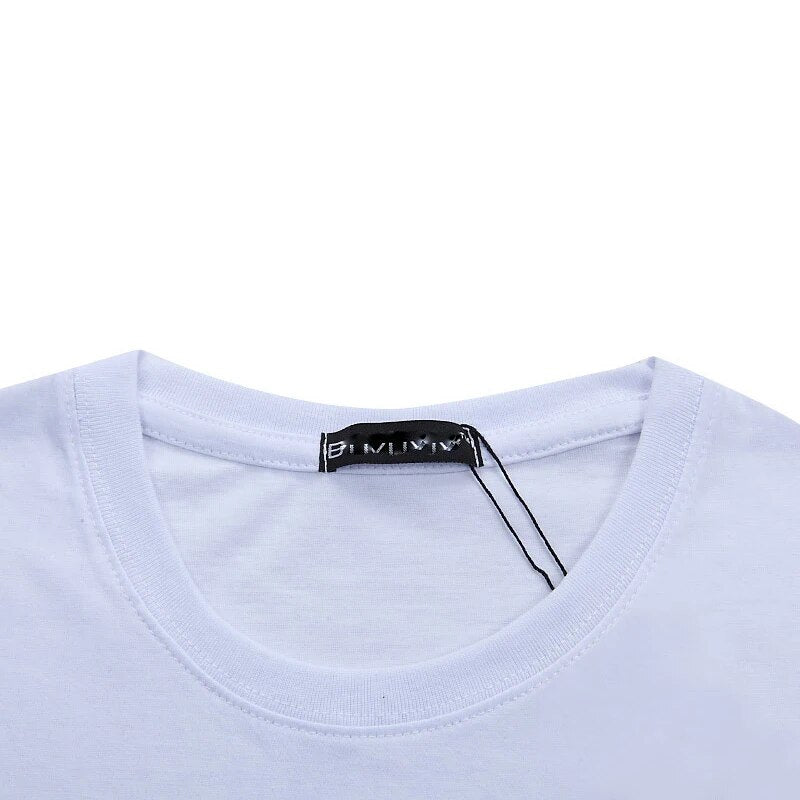 5pcs/lot Simple Style Men's T-shirts Short Sleeved Solid Cotton Spandex Regular Fit Casual Summer Tops Tee Shirts Male Clothes