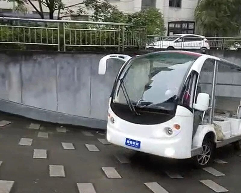 4wheel Shuttle Golf Cart Touring Car Buggy solved by 24hours running system for 11 standard passengers over loading 16people