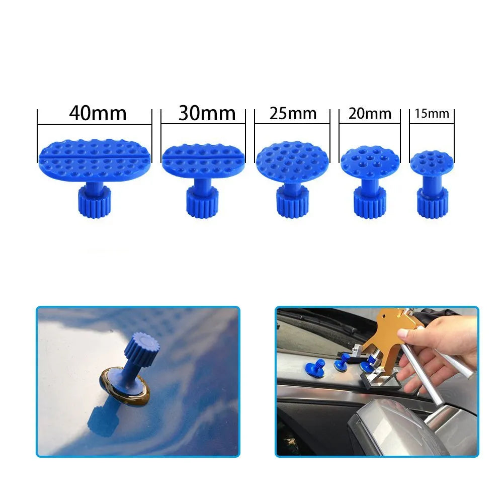 Paintless Dent Repair Tools Dent Removal Dent Puller Tabs Dent Lifter Hand Tool Set Toolkit car bady repair kit