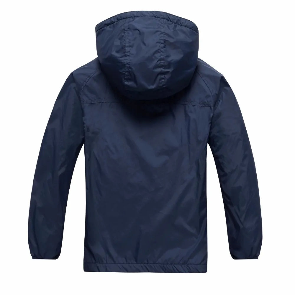 Brand Spring Windproof Waterproof Fleece Baby Boys Jackets Children Outerwear Child Coat Kids Outfits For 3-14 Years old - KAISERINC