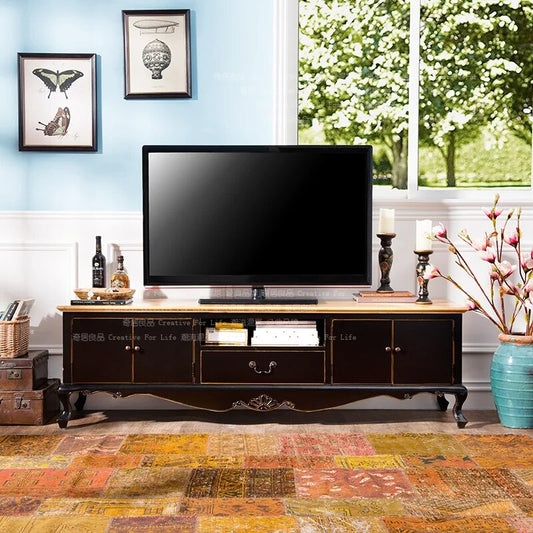 Odd ranks yield US Kang Side elm wood furniture French country living room TV cabinet predetermined extended