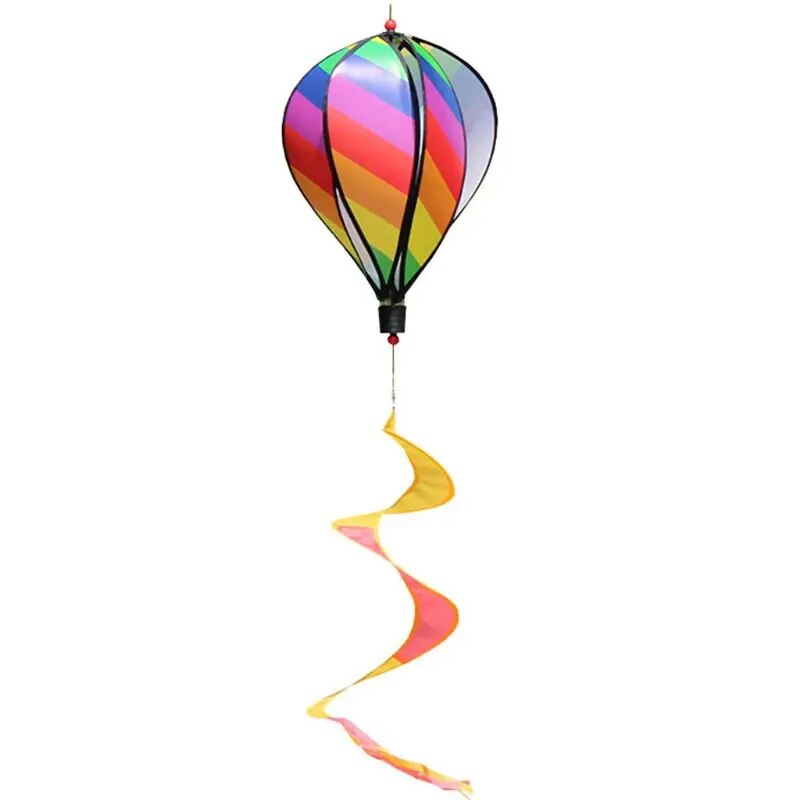 Hot Air Balloon Toy Windmill Spinner Garden Lawn Yard Ornament Outdoor Party Favor Supplies JUN-24