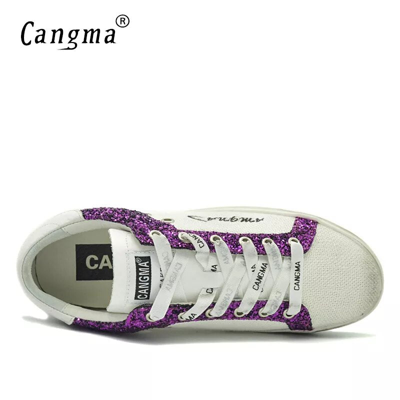 Luxury Brand Designer Sneakers Women Men Shoes Casual Shoes Canvas Sequined Leather Hemp White Shoe Adult Female Male