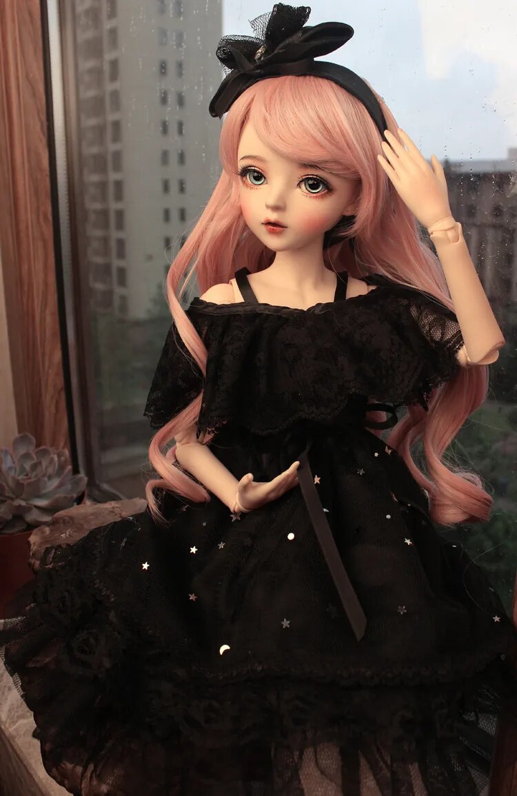 BJD 1/3ball jointed Doll gifts for girl  Handpainted makeup fullset Lolita/princess doll  with clothes STARSHINE