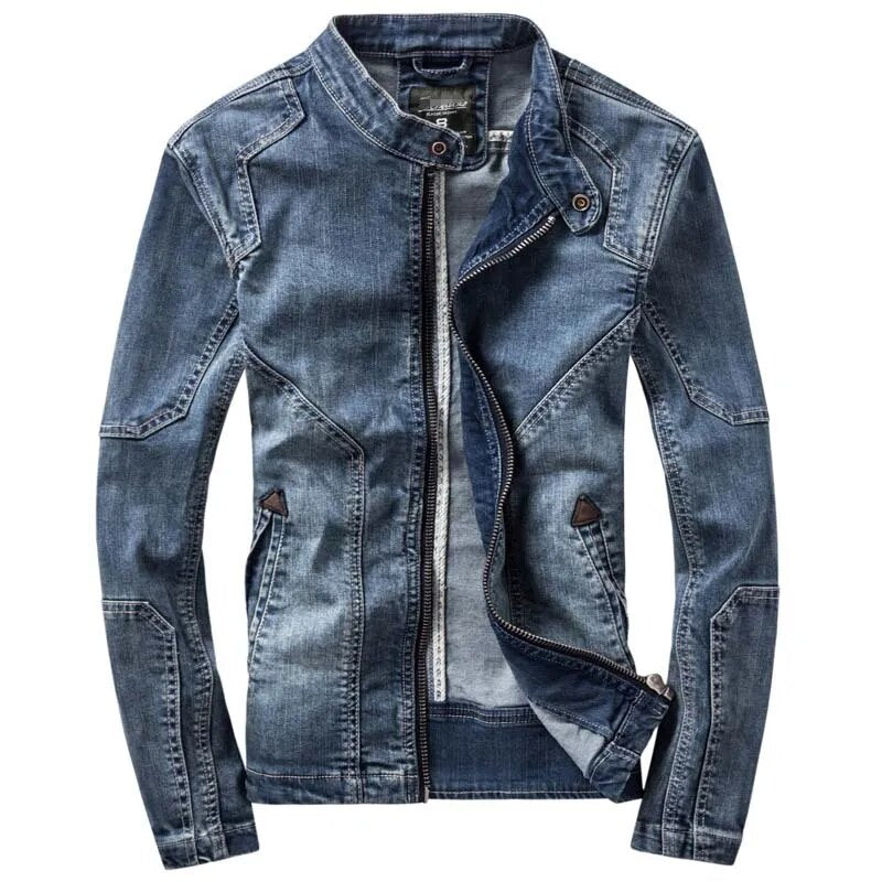 New Retro Classics Denim Jacket Men Vintage Clothes Casual Slim Jackets Men's Coat Jeans Jackets Plus Size M-3XL - KAISERINC