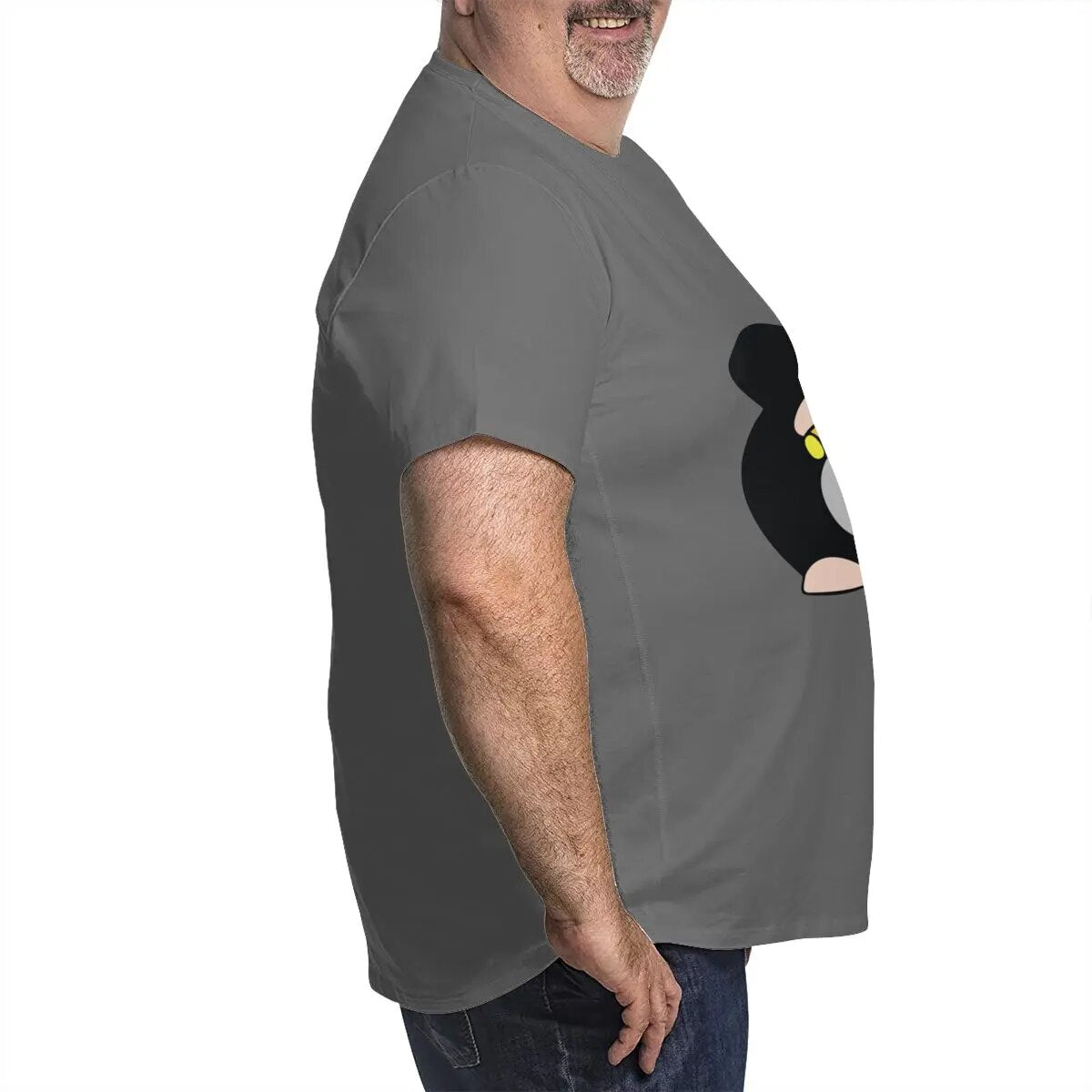 Mole Digging T-Shirt for Men Krtek Little Maulwurf Big Tall Tee Shirt T Shirts Plus Size Big Size Large 4XL 5XL 6XL Clothes