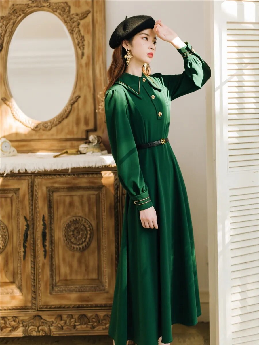 2019 new fashion women's clothing winter dresses  long sleeve dress