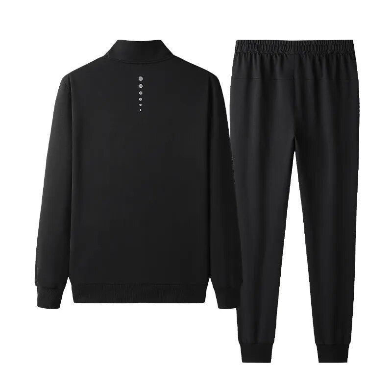 Autumn Sportswear Tracksuits Men Sets Large Size Men's Clothing Jacket+pants 2 Pieces Sports Set Plus Size 8xl 7xl Tracksuit Man