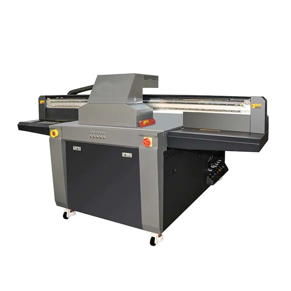 Multifunction UV Printer Large Format Inkjet UV Flatbed Printer with Ricoh GH2220 Printhead Varnish 3D Embossed Texture Printing
