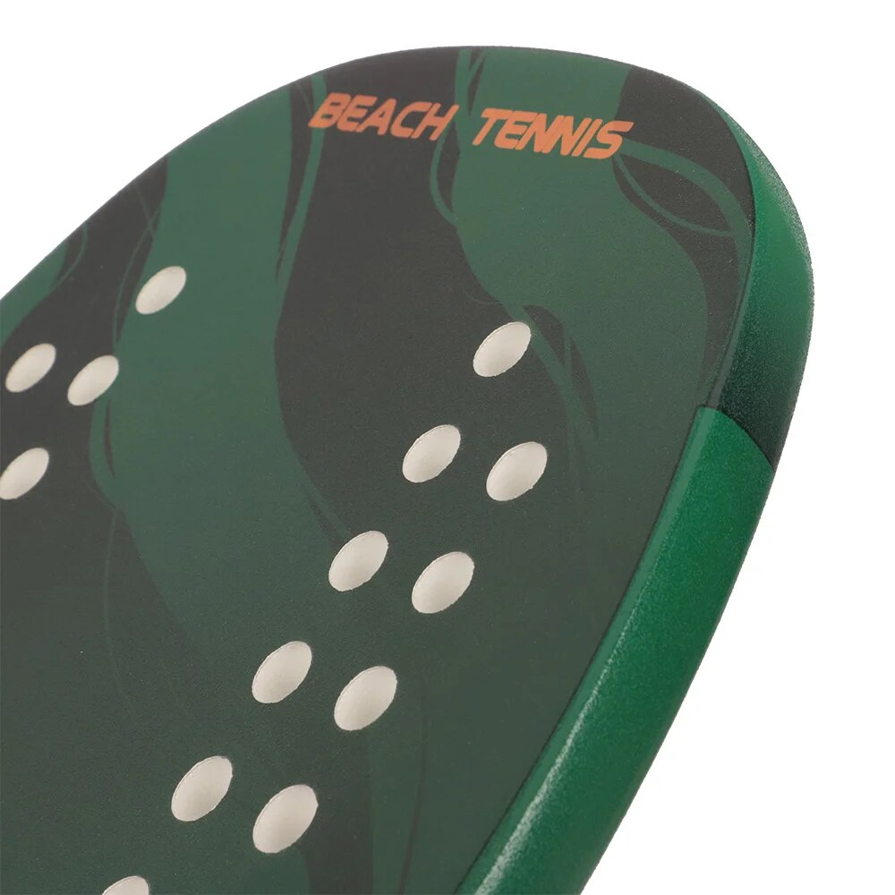 CAMEWIN Casual Beach Tennis Racket (Carbon +Glass Fiber Frame) Paddle Set,2 Paddles,2 Balls,and 2 Cover Bags.