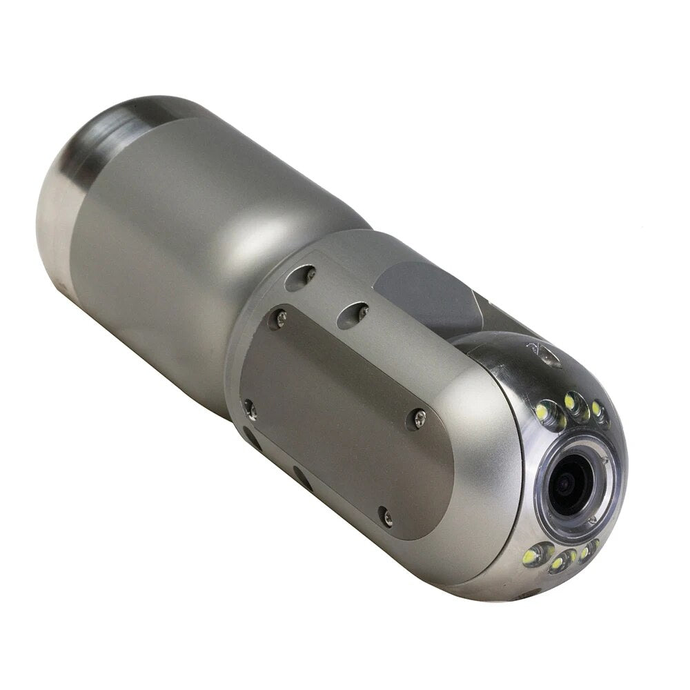 50mm Pan Tilt Rotation Camera Pipe Drain Sewer Inspection Endoscope 9" Screen DVR Keyboard Meter Counter 9mm Fiberglass Cable
