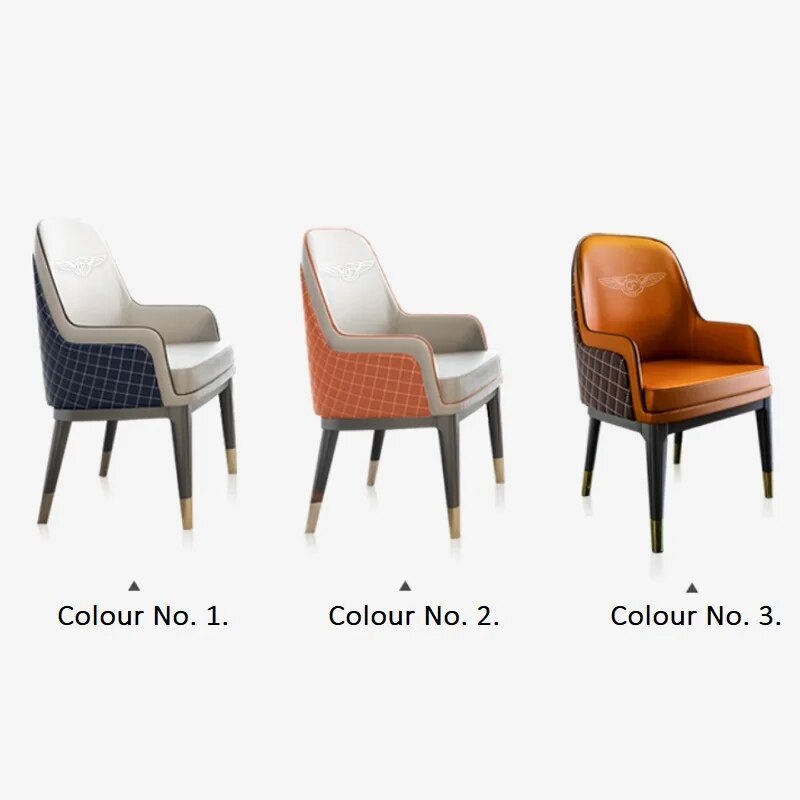 New Design  Luxury Dining Room Furniture Velvet Faric Dining Chair With Ash Wood Legs Armchair