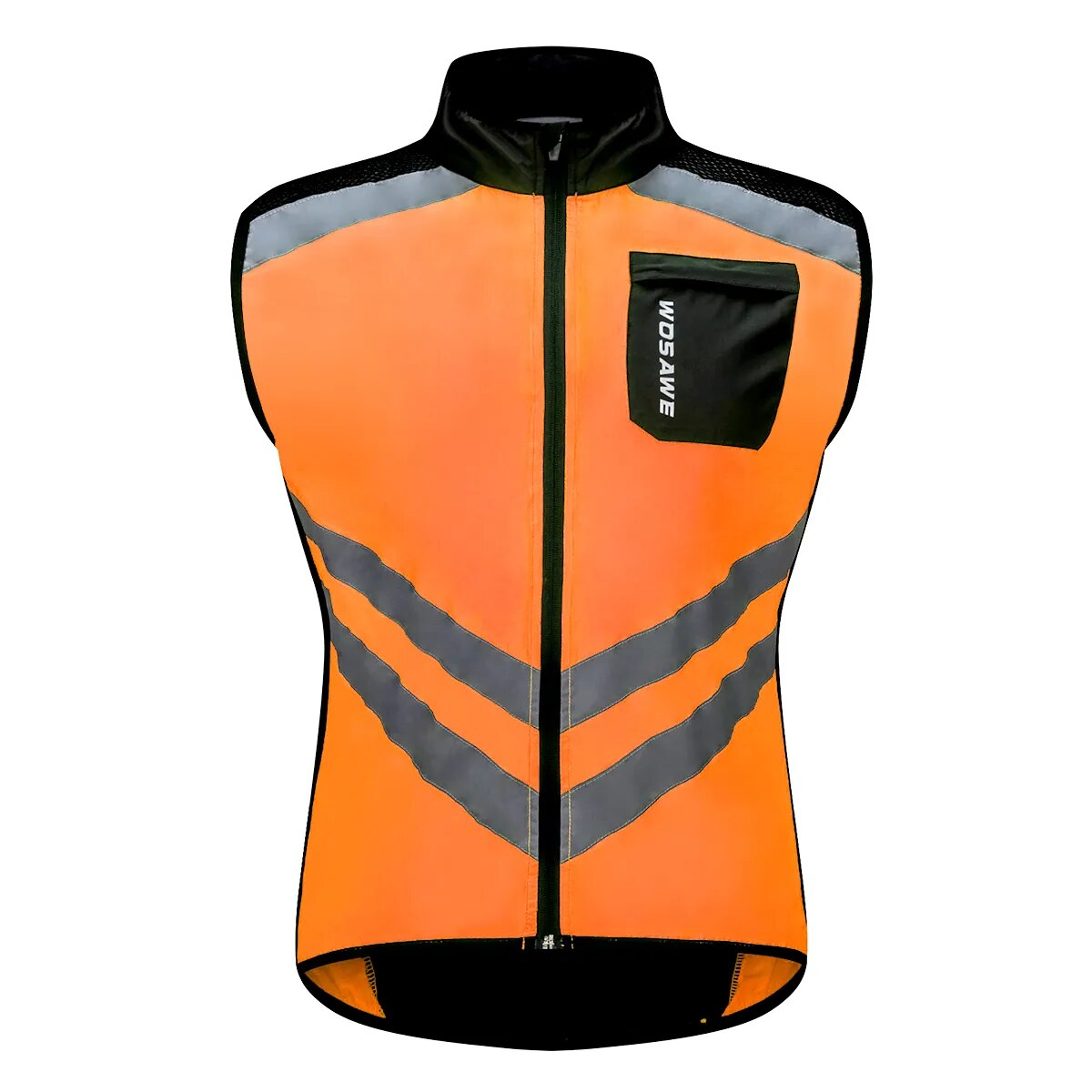 WOSAWE Windproof Cycling Jackets Men Women Riding Waterproof Bicycle Clothing Bike Long Sleeve Jerseys Sleeveless Vest Wind Coat - KAISERINC