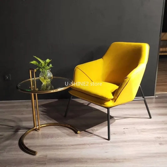 U-BEST Comfortable Recliner Modern Living Room Chair Leisure Chair For Hotel Rooms Living Room Furniture