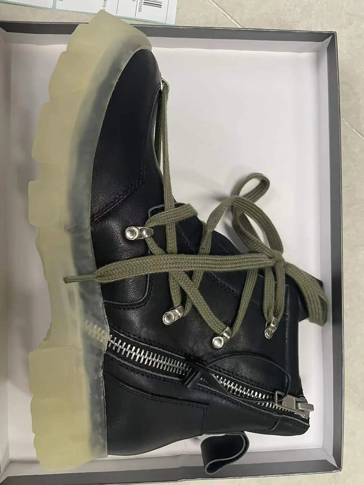 Rick Pentagram Design Boots Men's Casual Shoes Owens Men's Boots Men's Sneakers Winter Boots for Men Women's Sneakers