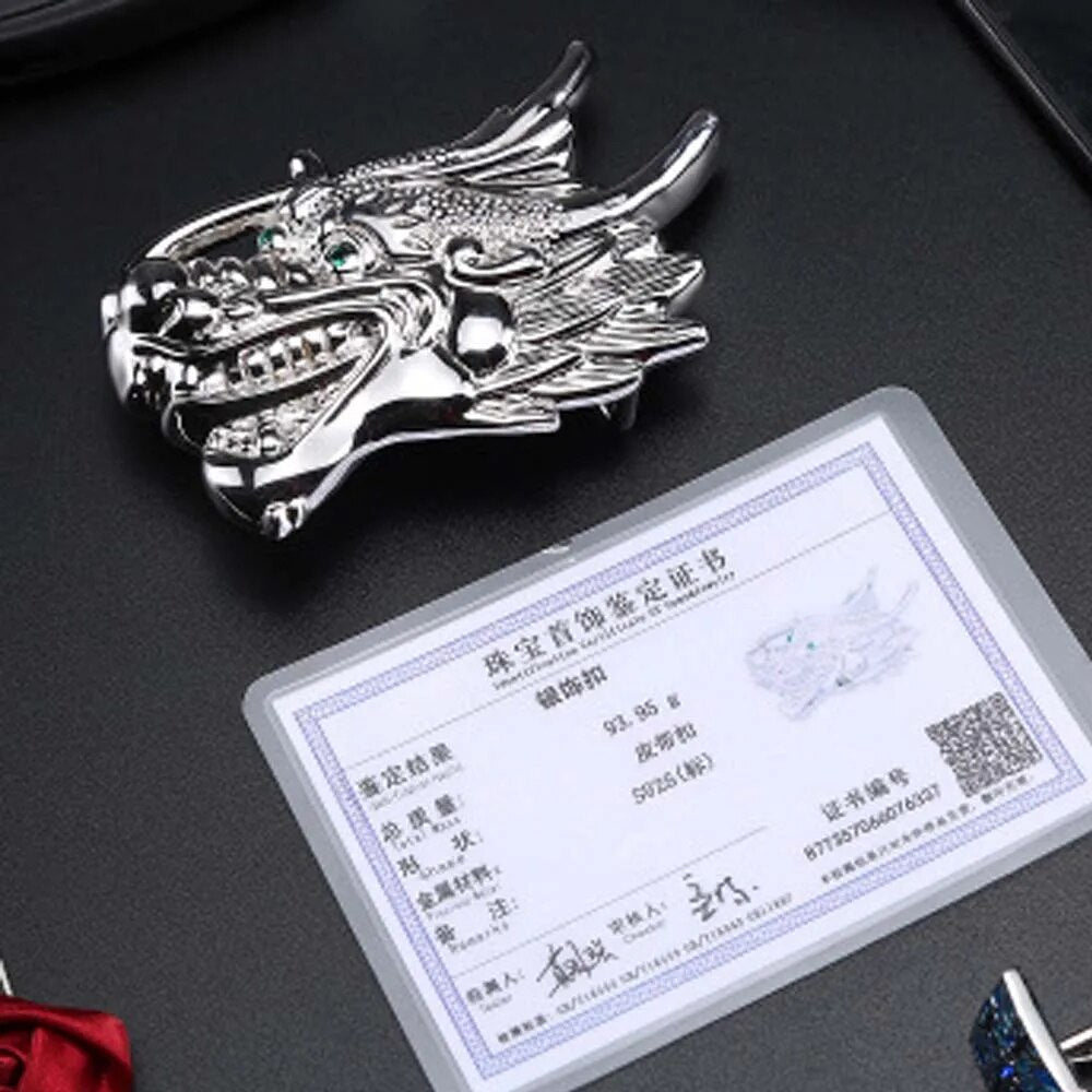linshe new men belt  male  true  crocodile  925 sterling silver  business  male belt  fashion  tide  crocodile  Men belts
