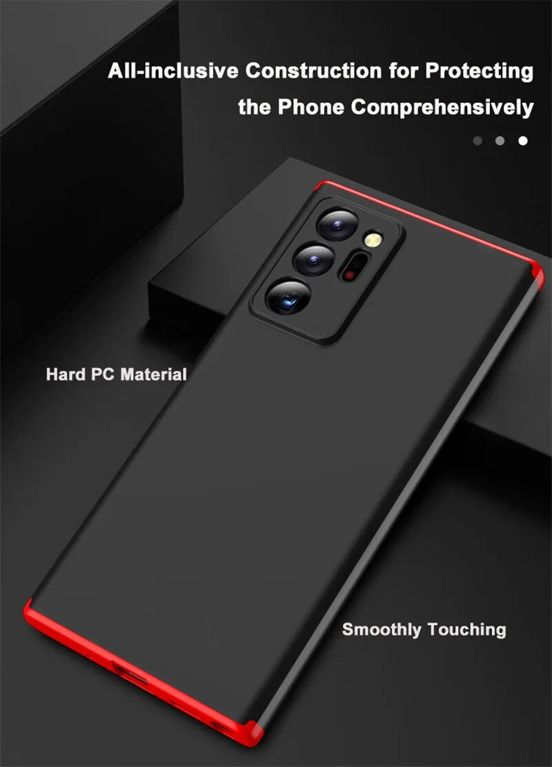 For Samsung Note 20 Ultra Case 3 in 1 Quality PC Cover Hard Phone Case for Samsung Galaxy Note 20 Ultra Note20 Note20Ultra