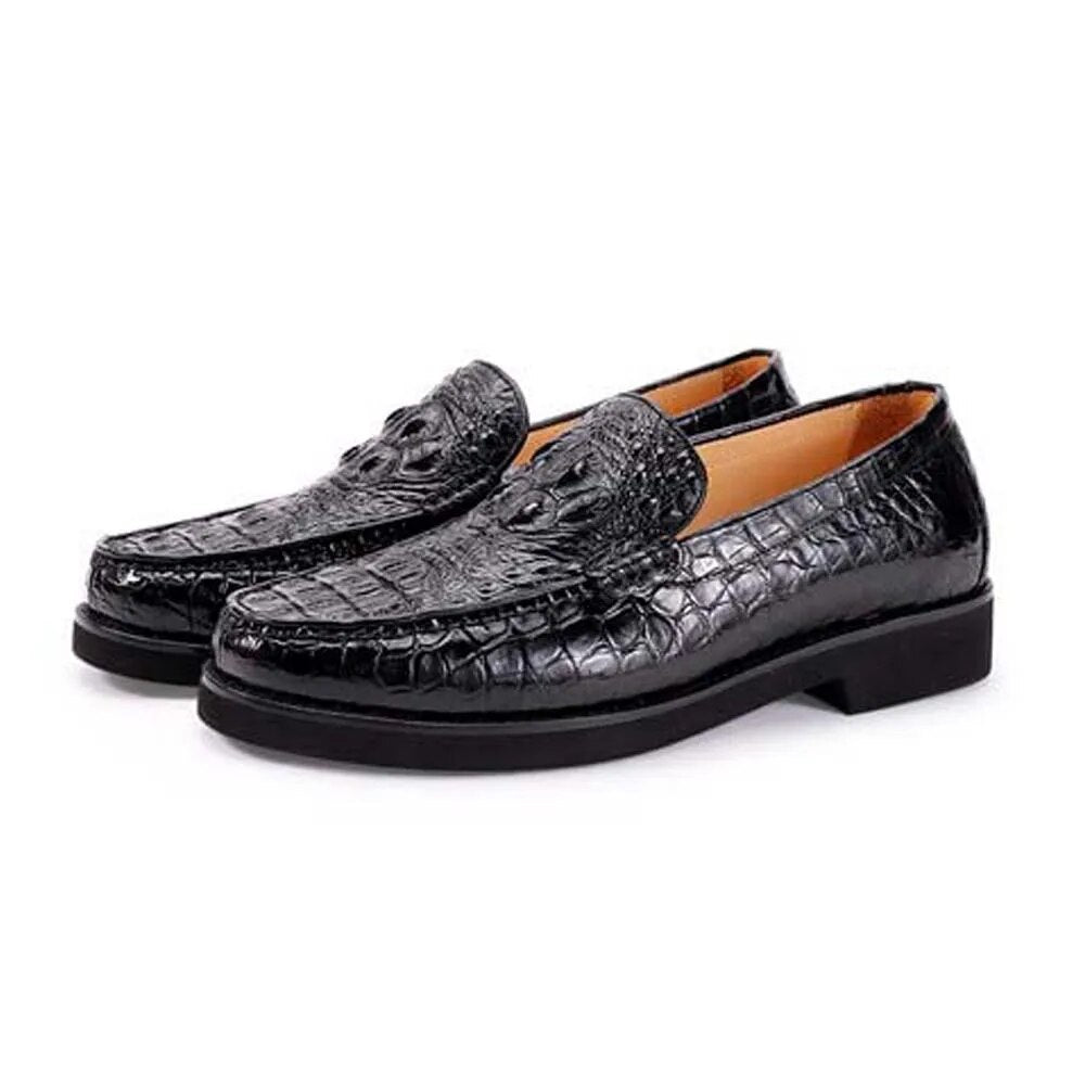 piliyuan men Leather shoes  male shoes business  Casual shoes  loafers  crocodile  Men's shoes