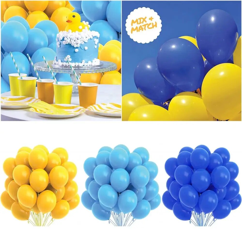 10/20pcs Gold Pink White Latex Balloons Birthday Party Decor Kids Adult Wedding Decorations Helium Globos Baby Shower Ballon