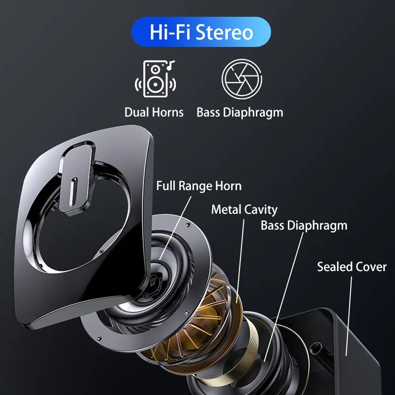 PC Computer Speakers Sound Box For PC HIFI Stereo Microphone USB Wired with LED Light For Desktop Computer