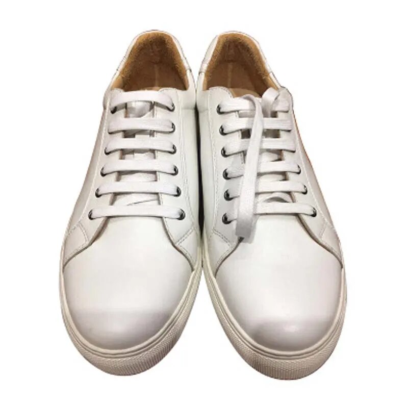 dae new tide  male   kangaroo leather  business  Casual shoes  non-slip  Round head  British  trend  Men shoes  Men sneakers