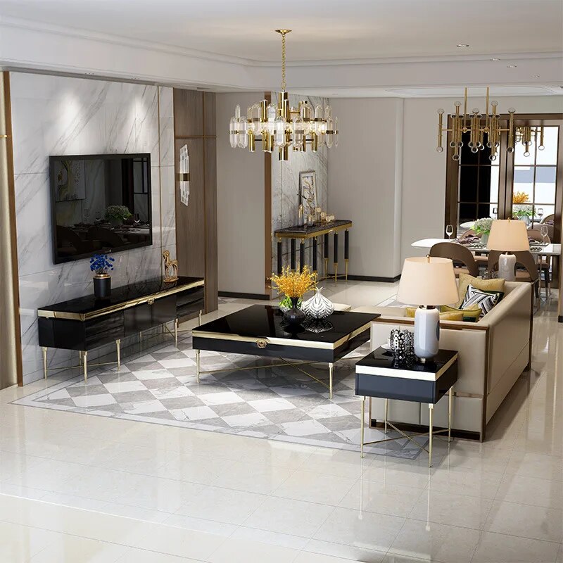 Sideboards Cabinet Simple Stainless Steel Cabinet Restaurant Decoration Cabinet Model Room Furniture