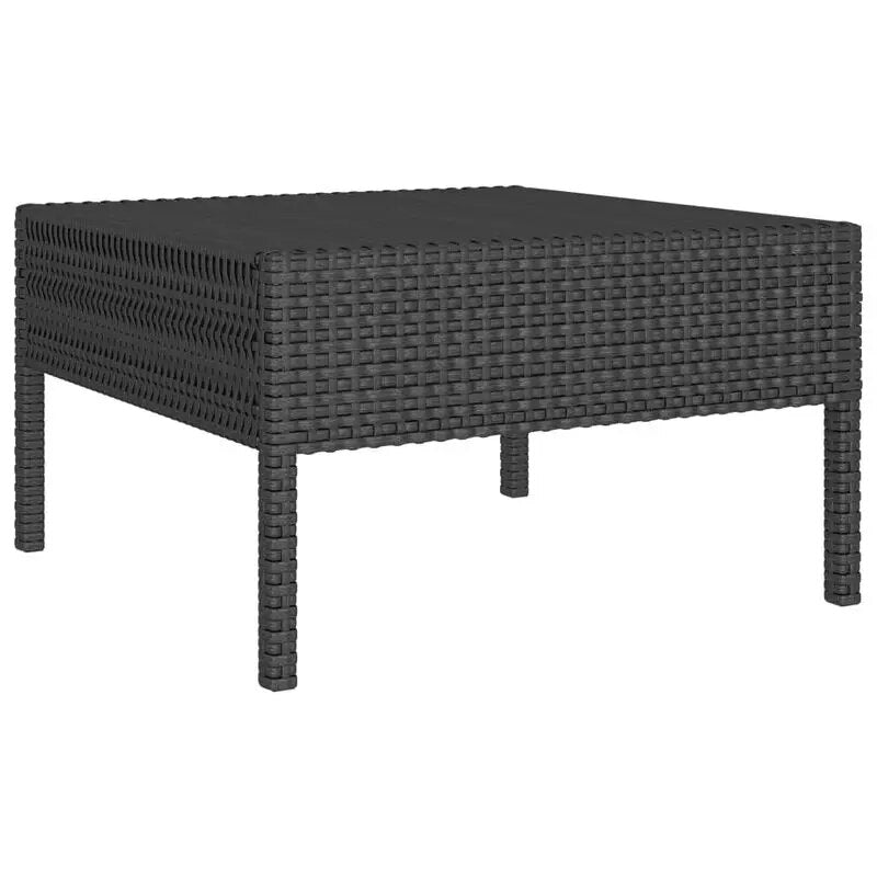 Outdoor Rattan Sofa Set of 10 Furniture Movable Free Combination Garden Home DecorationTerrace Waterproof Durable Seat Cushion