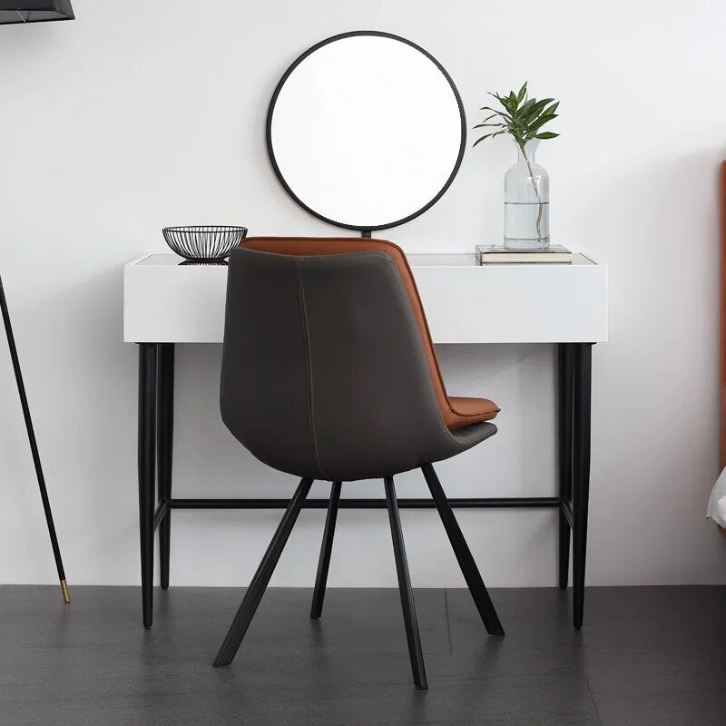 Italian light luxury dresser modern minimalist bedroom window net red dresser small dressing table Bedroom Furniture
