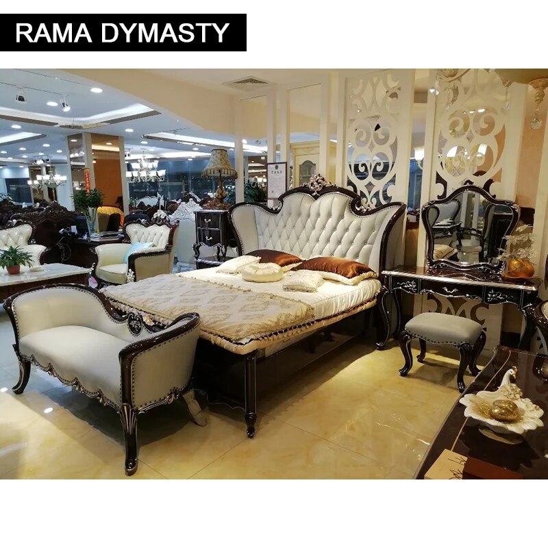 High Quality European Bed Bench for Bedroom Furniture  Shoes Stool Bench Stool Bedroom Luxury Leather Sofa Leisure Stool