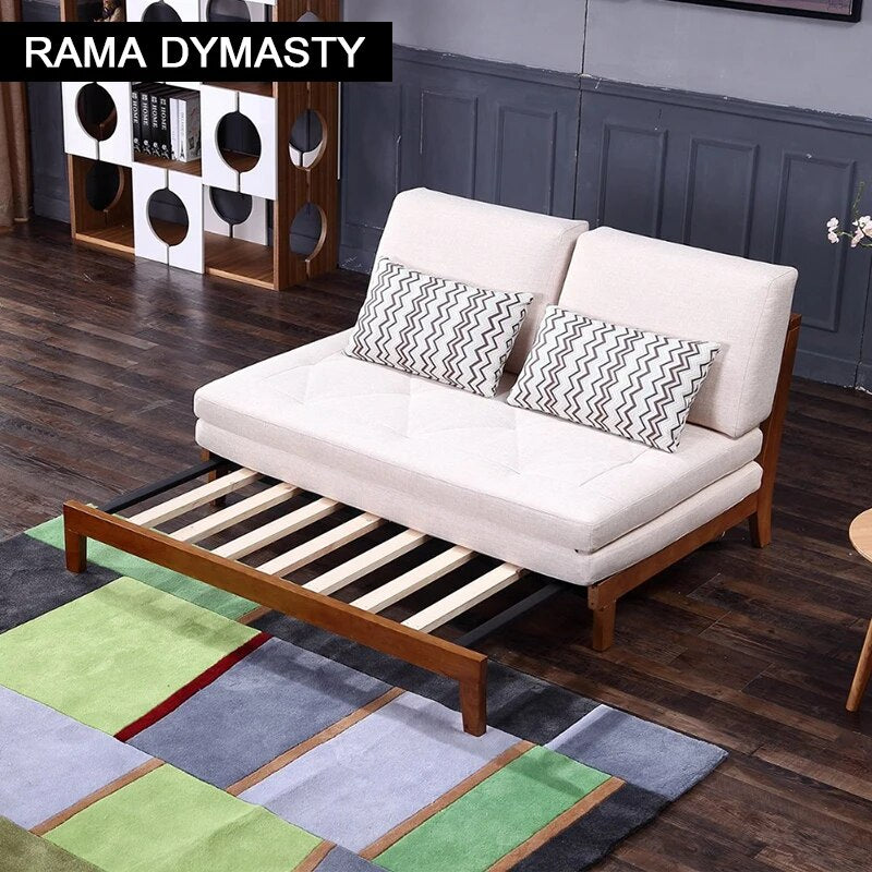 Modern Design Floor Sofa Bed/ Living Room Reclining Folding Sofa/solid wood furniture,divano letto