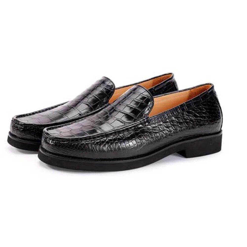 piliyuan men Leather shoes  male shoes business  Casual shoes  loafers  crocodile  Men's shoes