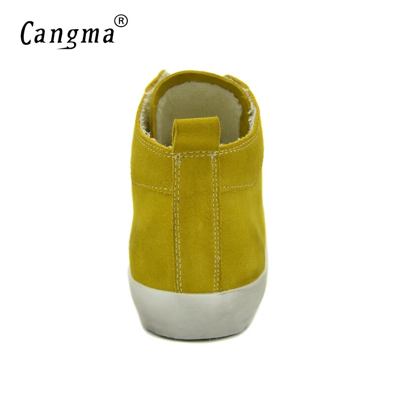 Custom Name Logo Designer Women Men Sneakers Genuine Leather Casual Shoes CMM019