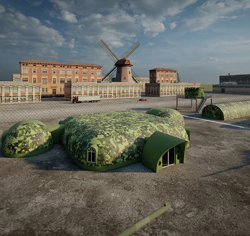 Dome House For Garden 6m diemeter  Hotel New prefab Tent （379 square meters）